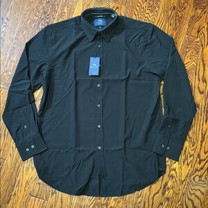 WRK Black Dress Shirt Size: 16.5